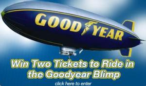 Goodyear blimp ride contest